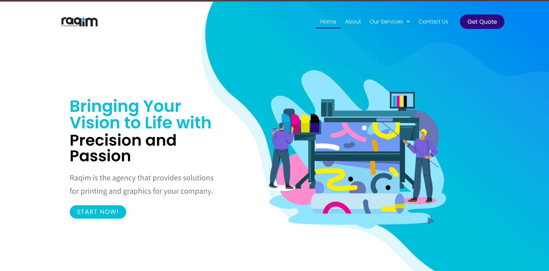 Raqim Printing & Graphics — screenshot 1